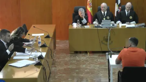  Un momento de la vista. 