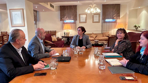 Reuni&oacute;n de los representantes de CSIF con la ministra de Sanidad