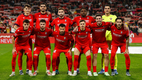 Once inicial de Vicente Moreno en el S&aacute;nchez Pizju&aacute;n