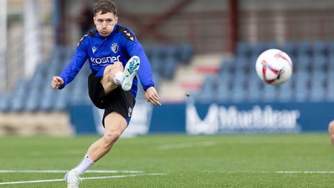 Bryan Zaragoza, jugador de Osasuna 