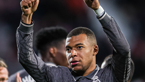 Mbappe, jugador del Real Madrid 