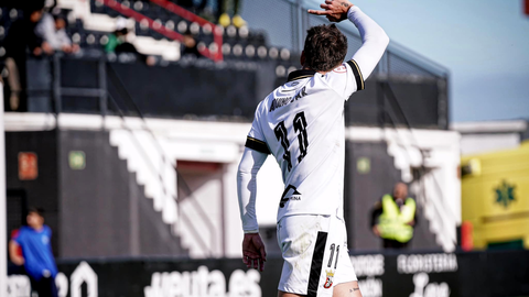Dani Aquino, jugador de la AD Ceuta FC