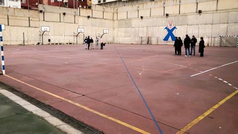 Pista deportiva del IES Clara Campoamor 