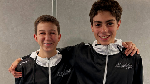 Alejandro L&oacute;pez Gal&aacute;n junto a Joel Gonz&aacute;lez 