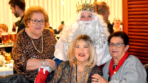 Los mayores celebran la Navidad 