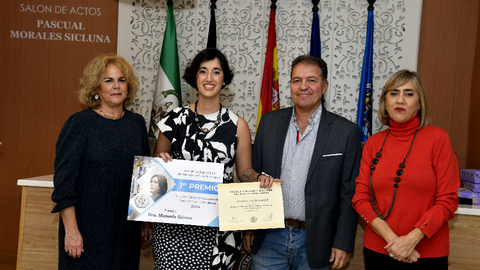 Arianni Chac&oacute;n, reconocida con el Primer Premio del Certamen Manuela G&oacute;mez