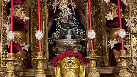 Cristo de los Afligidos en la Iglesia de &Aacute;frica