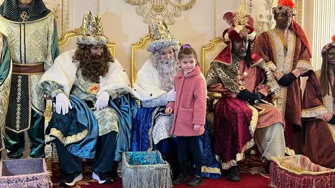 Visita de Sus Majestades los Reyes Magos 2025 - Daniel Hern&aacute;ndez