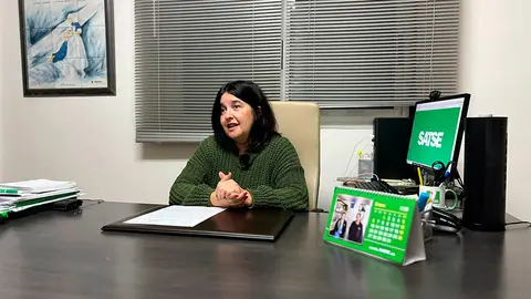 Elisabeth M&uacute;&ntilde;oz, secretaria general de SATSE / Archivo