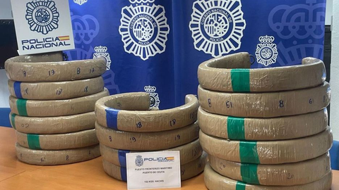 La droga se encontraba oculta en los neum&aacute;ticos de los veh&iacute;culos de alta gama