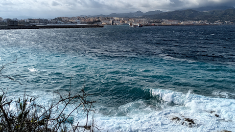 Temporal a causa de la borrasca / Archivo