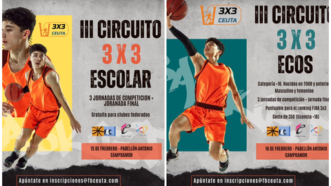 Llega el Basket 3x3 Escolar y Grupo Ecos 