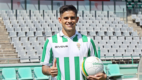 Kuki Zalazar, futbolista del C&oacute;rdoba CF