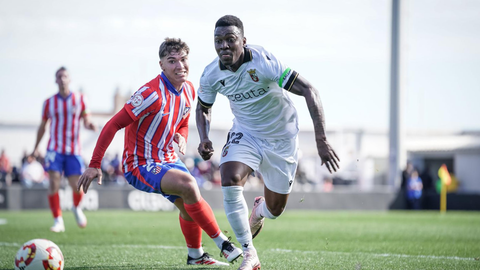 Kon&eacute;, clave en el triunfo de la AD Ceuta FC frente al filial del Atleti