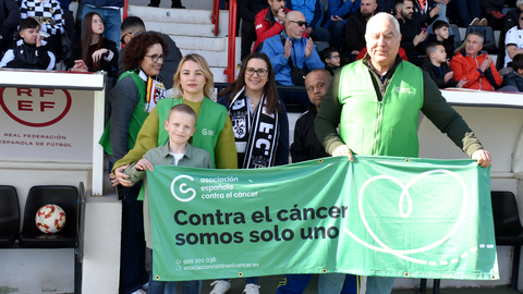 La AD Ceuta FC y la AECC, unidos en la lucha contra el c&aacute;ncer