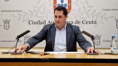 El portavoz del Gobierno durante la comparecencia de este martes / Laura Ortiz
