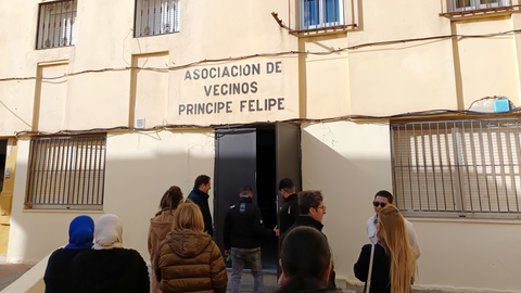 El Gobierno inicia en el Pr&iacute;ncipe Felipe una ronda de visitas a las barriadas 