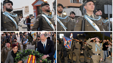 Arriado de Bandera protagonizado por el Regimiento de Caballer&iacute;a Montesa 3 (32)