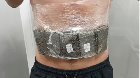 Droga aprehendida en el Puerto