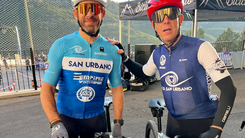 Salguero y Dur&aacute;n en la prueba celebrada en Castell&oacute;n 