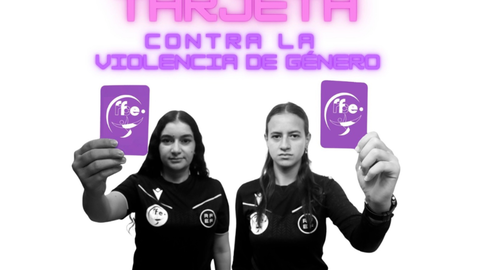 Cartel programa 'Tarjeta contra la Violencia de G&eacute;nero'