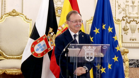 Juan Vivas, presidente de la Ciudad, durante una comparecencia / Archivo