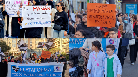 Concentraci&oacute;n por una Sanidad Digna / Laura Ortiz