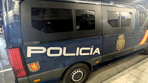 Furg&oacute;n de la Polic&iacute;a Nacional 