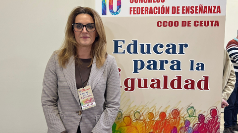 Lorena D&iacute;as, Secretaria General de la Federaci&oacute;n de Ense&ntilde;anza de CCOO / Daniel Hern&aacute;ndez
