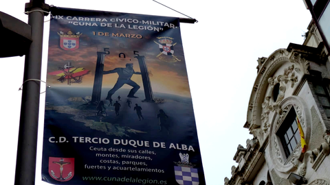 Cartel promocional de la Cuna de la Legi&oacute;n. Foto: Rafa B&aacute;ez