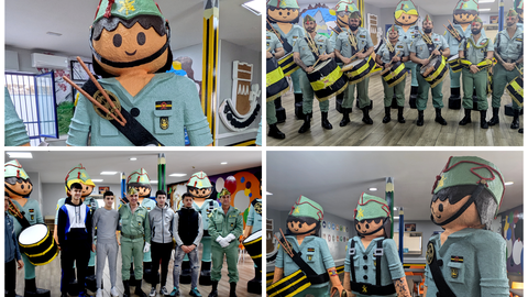 No te pierdas a los playmobil legionarios realizados por un grupo de menores de 'La Esperanza' 