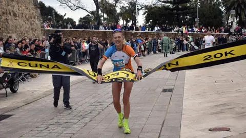 Raquel Mu&ntilde;oz, ganadora de los 20 kil&oacute;metros / Rafa B&aacute;ez