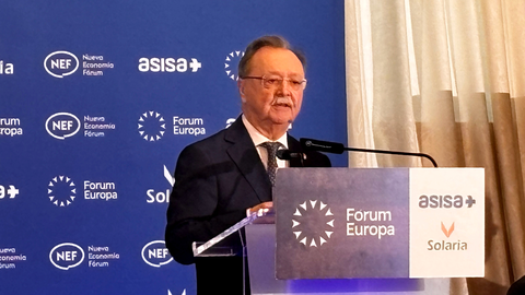 El presidente de la Ciudad durante su intervenci&oacute;n en el Nueva Econom&iacute;a Forum / Ciudad Aut&oacute;noma de Ceuta