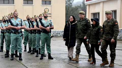 Visita de la ministra de Defensa a Ceuta 