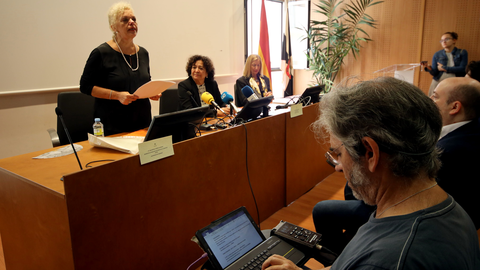 Mar&iacute;a Milagrosa Olmedo Alguacil, decana de la Facultad de Ciencias de la Salud