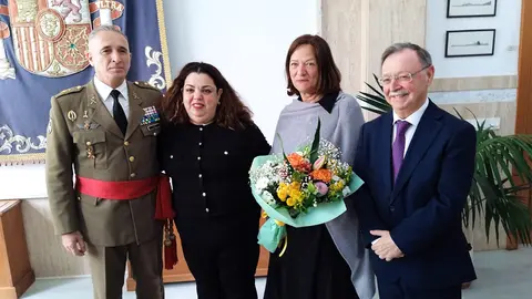 Despedida en la Delegaci&oacute;n del Gobierno del comandante general, Marcos Llago / C&eacute;sar Mart&iacute;n