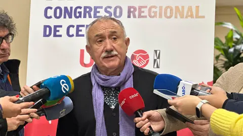 Pepe &Aacute;lvarez en el Congreso Regional de Ceuta / Mohamed Ettouileb