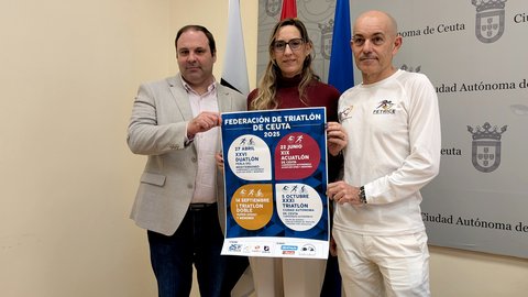 Cuatro pruebas y una Copa de Europa_ Conozca el calendario deportivo de la Federaci&oacute;n de Triatl&oacute;n de Ceuta