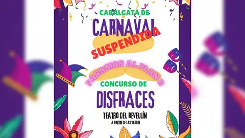 suspendida cabalgata