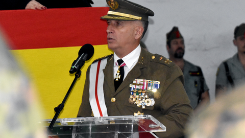 Despedida del comandante general de Ceuta, Marcos Llago / Rafa B&aacute;ez