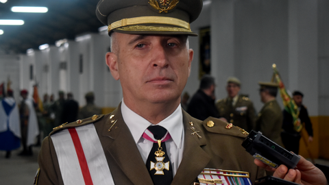 Despedida del comandante general de Ceuta, Marcos Llago / Rafa B&aacute;ez