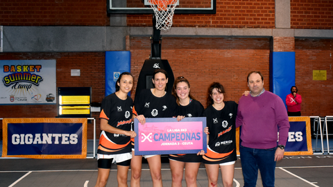 Fiesta de La Liga 3x3 celebrada en Ceuta. Foto: Rafa B&aacute;ez