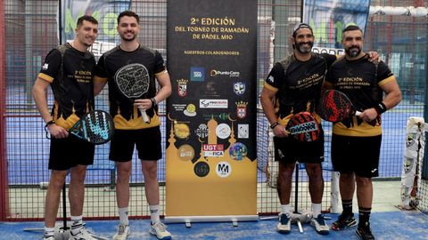 Arranca el Torneo 'M10 P&aacute;del' de Ramad&aacute;n. Foto: Rafa B&aacute;ez