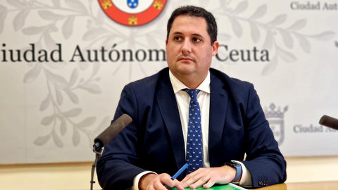 El portavoz del Gobierno, Alejandro Ram&iacute;rez, durante su comparecencia / Laura Ortiz