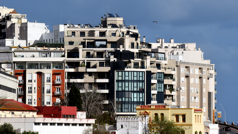 Viviendas del centro de la Ciudad Aut&oacute;noma de Ceuta / Archivo