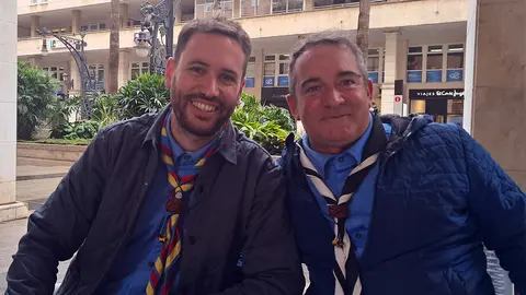 Visita del presidente de Scout Espa&ntilde;a a Ceuta / C&eacute;sar Mart&iacute;n