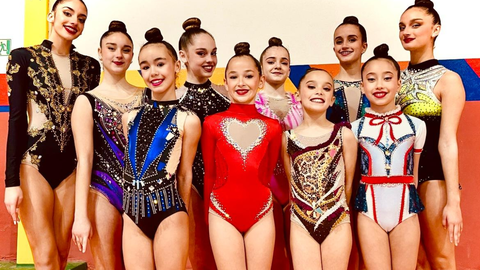 Fin de semana de &eacute;xitos para las gimnastas ceuties