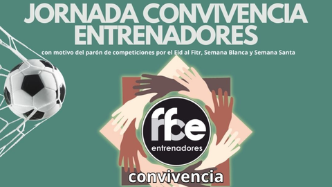 Cartel I Jornada de Entrenadores 2025 / RFFCE