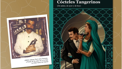 'C&oacute;cteles Tangerinos (De antier, de ayer y de hoy)', obra de Alberto G&oacute;mez Font / Cartel
