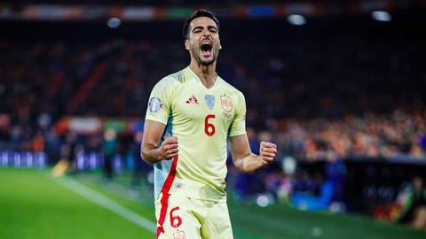 Mikel Merino celebra el tanto del empate. Foto: Se F&uacute;tbol